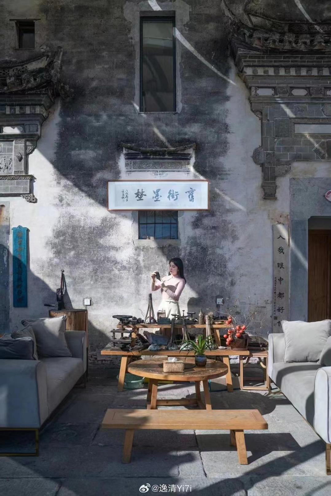 Hongcun Old Street Country House Huang Shan Eksteriør bilde